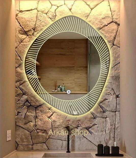 آینه بک لایت لمسی