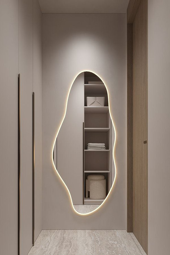 آینه بک لایت لمسی