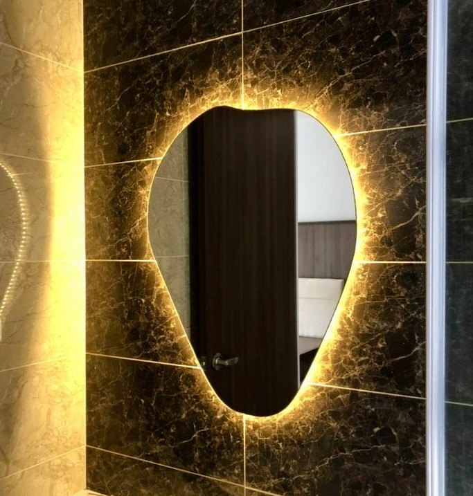 آینه بک لایت لمسی