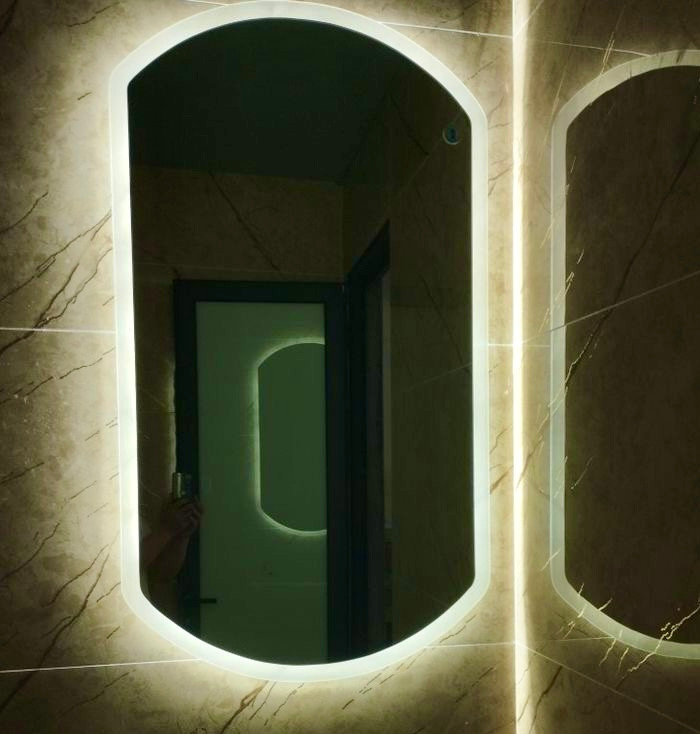 آینه بک لایت لمسی