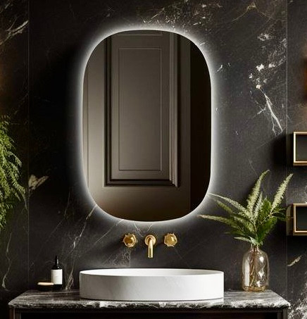 آینه بک لایت لمسی