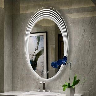 آینه بک لایت بیضی کد ۲۰۷