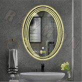 آینه بک لایت بیضی کد ۲۰۷