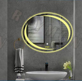 آینه بک لایت بیضی کد ۲۰۳