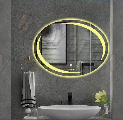 آینه بک لایت بیضی کد ۲۰۳