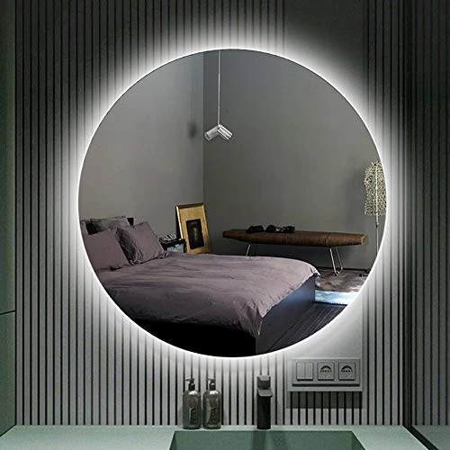 آینه بک لایت گرد کد 100