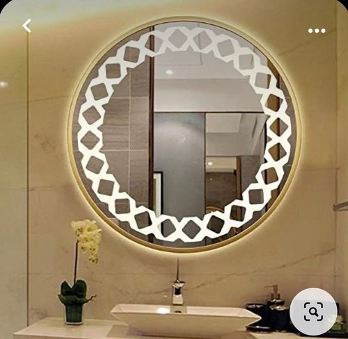 آینه بک لایت گرد سند بلاس ایکس