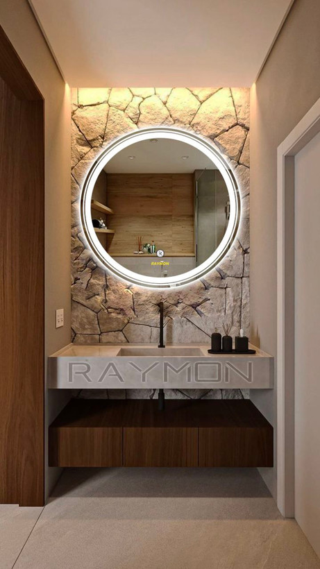 آینه بک لایت گرد کد ۱۷۲