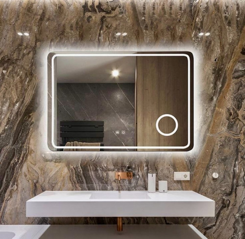 آینه بک لایت مستطیل