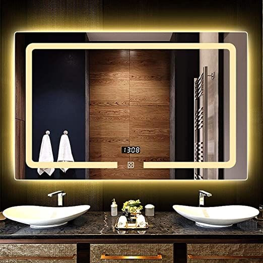 آینه بک لایت مستطیل