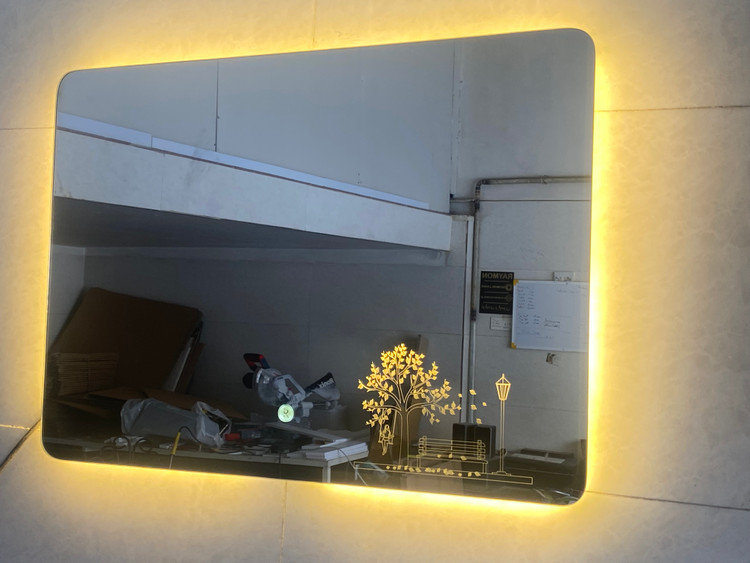 آینه بک لایت مستطیل