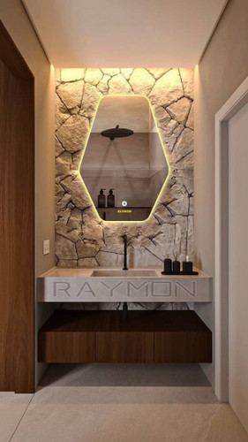 آینه بک لایت د فرمه لمسی