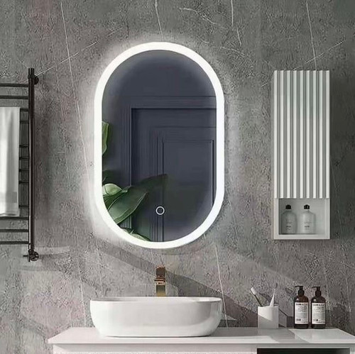 آینه بک لایت کپسولی لبه محو سند بلاست