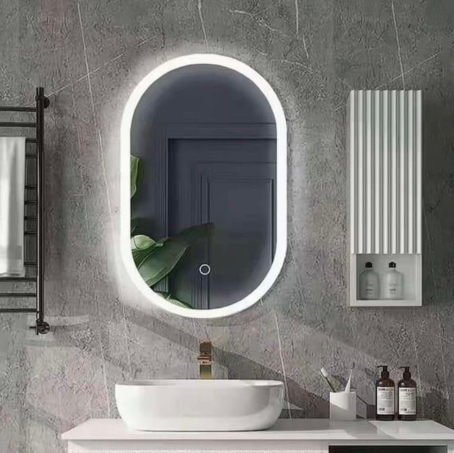 آینه بک لایت کپسولی لبه محو سند بلاست